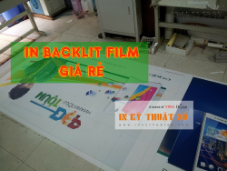 In backlit film giá rẻ, nhận in backlit film làm hộp đèn quảng cáo tại TPHCM