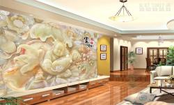 In tranh đá giả ngọc 3D - giá tranh 3D giả ngọc