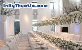 Hiệu quả của màu sắc trong trang trí sự kiện