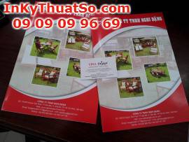 In catalogue lấy liền ứng dụng từ công nghệ in phun kỹ thuật số