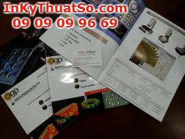 In catalogue số lượng ít với công nghệ in kỹ thuật số