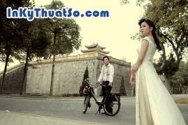 In hình cưới