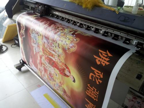 In tranh Phật bằng vải canvas cho thành phẩm đẹp, sắc nét, rõ hình