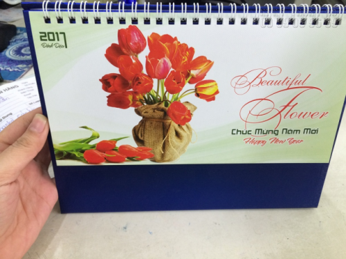 Mẫu lịch để bàn 2017 - Chủ đề Hoa Tulip Mẫu lịch để bàn 2017 - Chủ đề Hoa Tulip