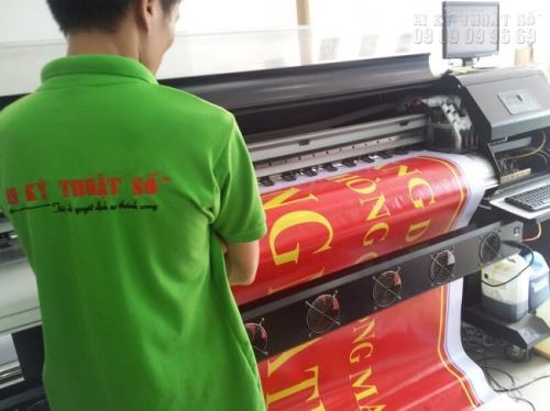 Dày dạn 15 năm kinh nghiệm, sản phẩm được in Hiflex trên máy in khổ lớn tại In Kỹ Thuật Sô luôn cho ra chất lượng đẹp, theo đúng yêu cầu khách hàng.