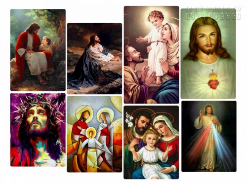 Hình ảnh mẫu cho in tranh tượng Chúa đẹp Tp HCM - in tranh ảnh Công giáo đẹp