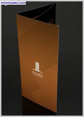 Một số mẫu thiết kế Hotel Brochure và mẫu in