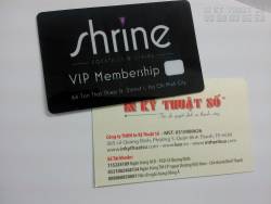 In thẻ VIP, in thẻ thành viên giá rẻ tại TPHCM