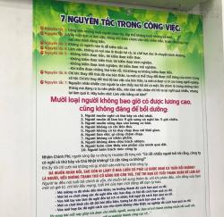 In tranh trang trí tường danh ngôn/châm ngôn cuộc sống từ PP cán format