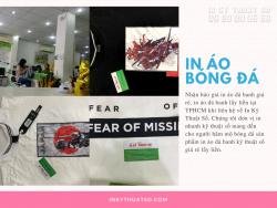 In áo đá banh giá rẻ - in áo đá banh lấy liền tại TPHCM