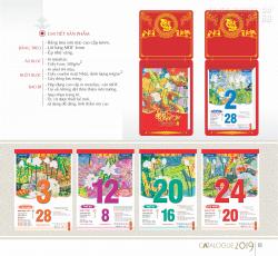 Thiết kế lịch treo tường theo chủ đề cho công ty, doanh nghiệp, cơ quan, đoàn hội TPHCM