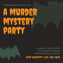 In thiệp mời Halloween - Nhận thiết kế thiệp mời Halloween Party rùng rợn, độc lạ