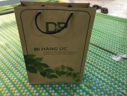 In túi giấy đựng thực phẩm, bánh mì, gà rán, cafe an toàn sức khỏe