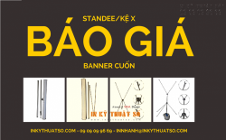 Bảng báo giá Standee - Banner từ tháng 03 năm 2015