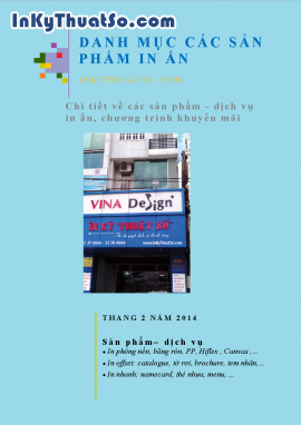 Catalogue list sản phẩm nhanh dễ dàng