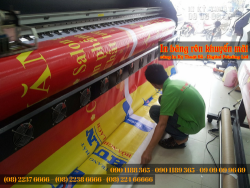 In băng rôn khuyến mãi, giảm giá, ưu đãi mừng Quốc khánh 2/9