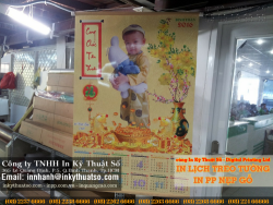 In lịch số lượng ít gia đình