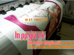 In PP giá rẻ làm banner khuyến mãi chào mừng ngày 8/3