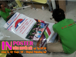 In PP poster chương trình khuyến mãi mừng ngày 8/3