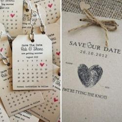 In thiệp cảm ơn đám cưới, Save The Day - thiết kế thiệp hiện đại, tiệm cận xu hướng thế giới
