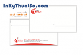 In ấn văn phòng - Bao thư cho doanh nghiệp hoàn thiện bộ nhận diện thương hiệu