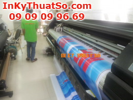 In băng rôn quảng cáo