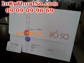 In bìa hồ sơ từ in offset