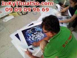In Canvas ngoài trời