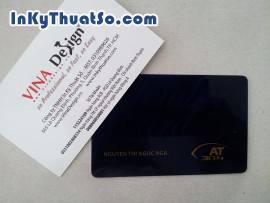 In danh thiếp bằng nhựa theo xu hướng mới
