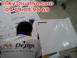 In kỹ thuật số trên chất liệu PP làm poster cho trương trình 'Ngày hội bán hàng Samsung'