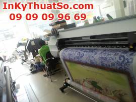 In nhanh vải Silk