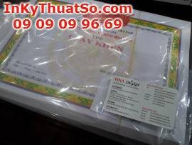 In offset số lượng lớn giấy khen cho UBND xã