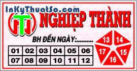 In Tem bảo hành bằng Decal vỡ cho công ty Nghiệp Thành
