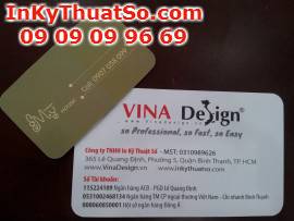 In thẻ bài từ in offset