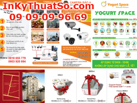 In tờ rơi số lượng lớn cho giới thiệu dịch vụ tại quận 6