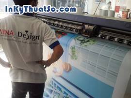 In tranh treo tường khổ lớn canvas cho trang trí phòng khách