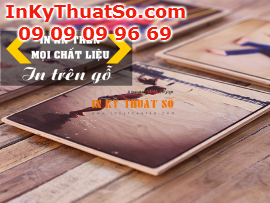 In trên gỗ