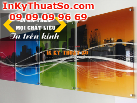 In trên kính