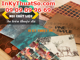 In trên thuộc da