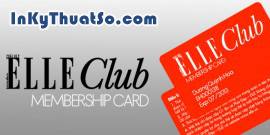 Membership card ELLE Club