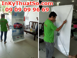 Mua standee tại quận Gò Vấp - Đi từ đường Nguyễn Oanh Gò Vấp