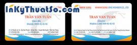 Name card nhựa