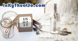 Thiệp cưới độc đáo và sáng tạo