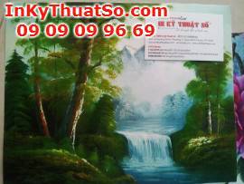 Tìm hiểu về chất liệu in tranh canvas