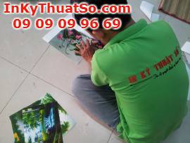 Tranh nghệ thuật với Vải Canvas