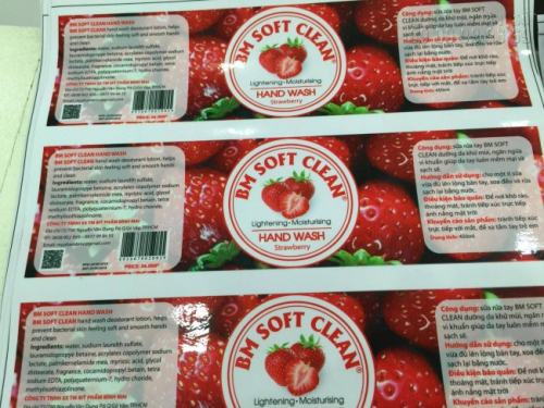 Tem decal sữa dán bình xà phòng rửa tay Hand Wash Tem decal sữa dán bình xà phòng rửa tay Hand Wash