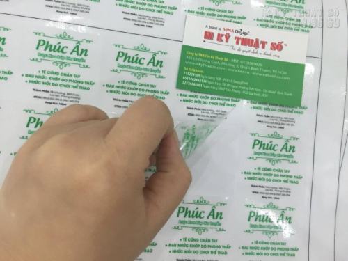 In tem Decal sữa mực dầu - INKTS87