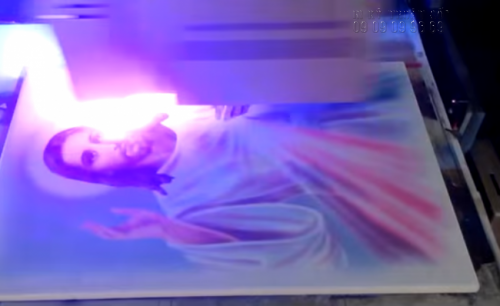 In UV trên Mica/Kính/Alu In UV trên Mica/Kính/Alu