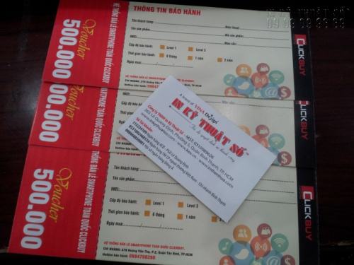 Voucher khuyến mãi Voucher khuyến mãi