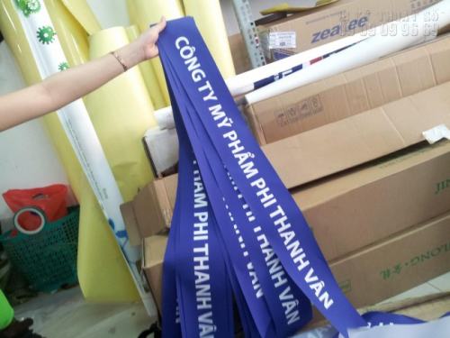 In dải băng đeo chéo In dải băng đeo chéo